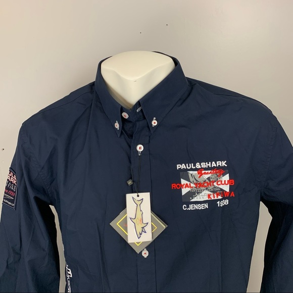 New! Paul & Shark Yachting Kipawa KNS F24 Royal Yatch Club Jensen XXL 2XL - Picture 2 of 13